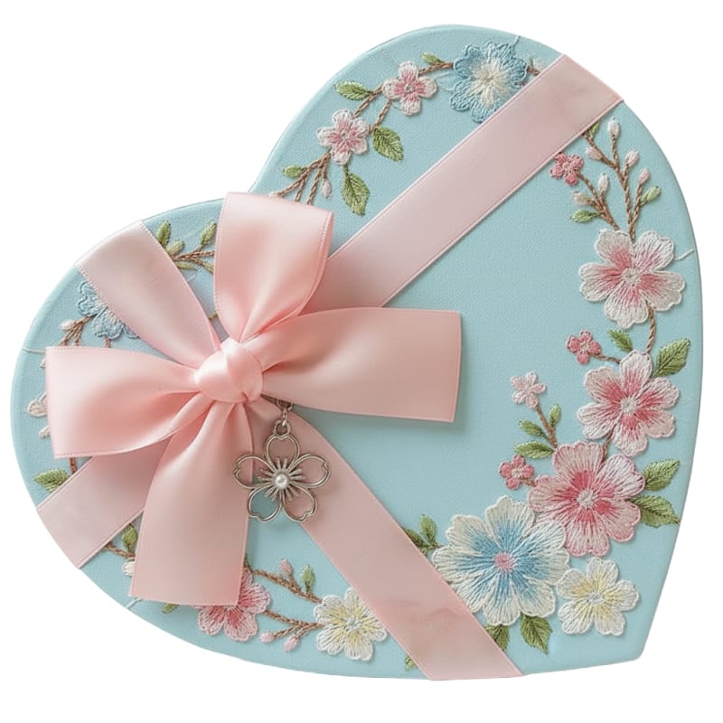 Boîte couvercle et base pour chocolat LB-07