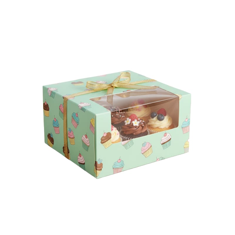 Boîte rigide pour cupcakes RB-03