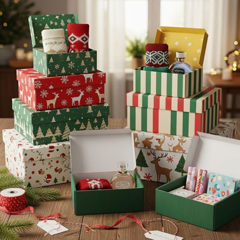 Boîte rigide de Noël RB-211
