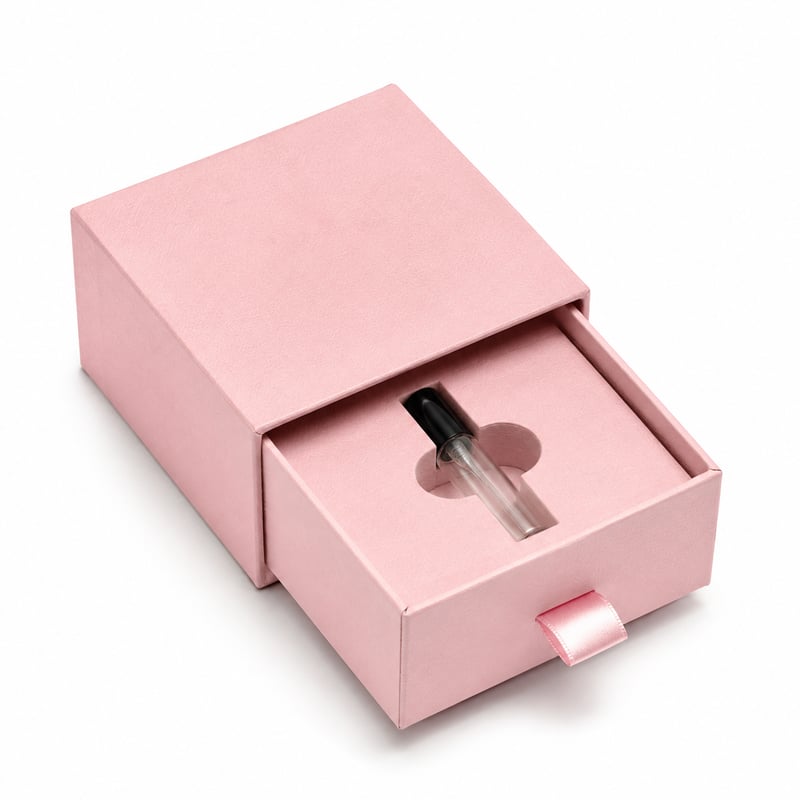 Boîte tiroir pour flacons de parfum