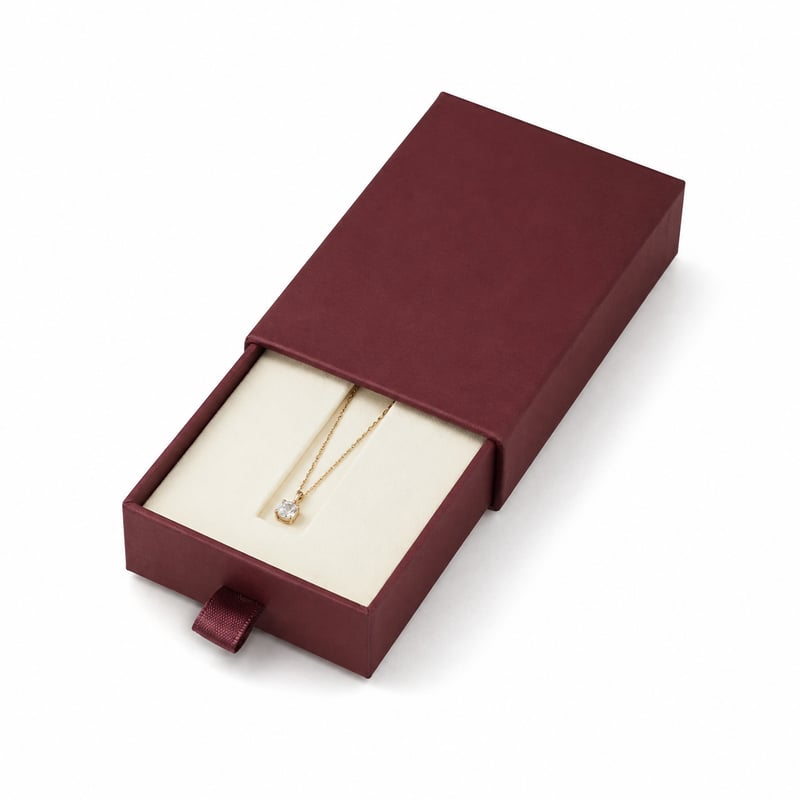 Boîte tiroir pour pendentif