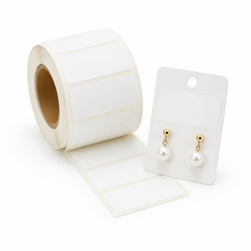 Étiquettes pour cartes de boucles d’oreilles