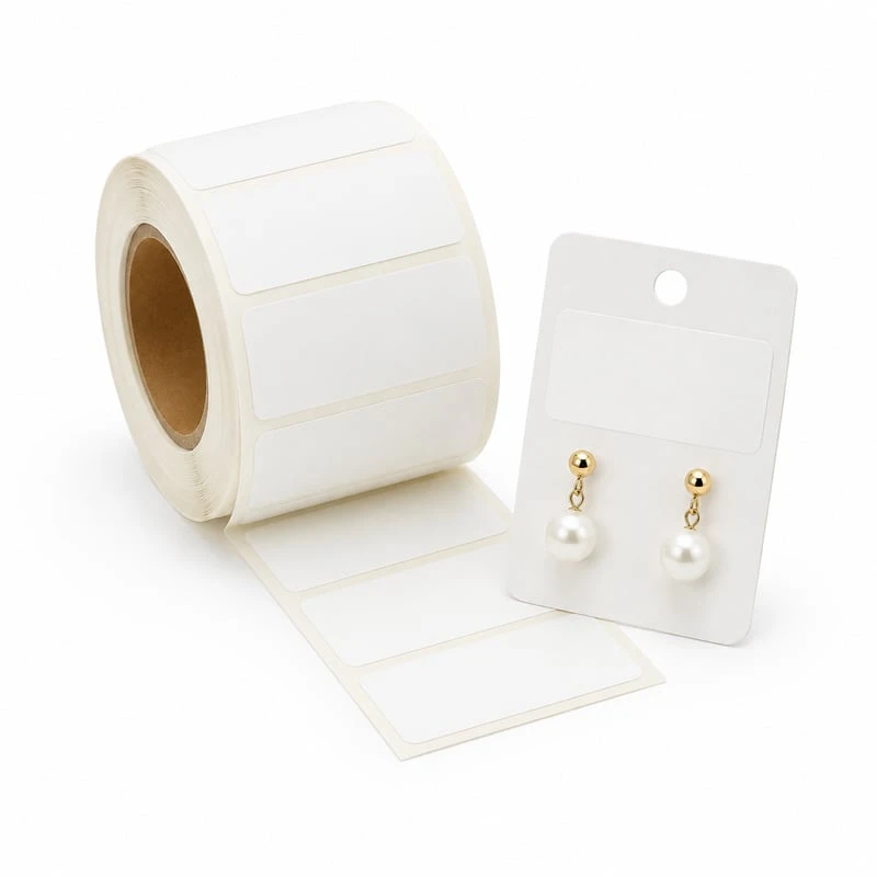 Étiquettes pour cartes de boucles d’oreilles