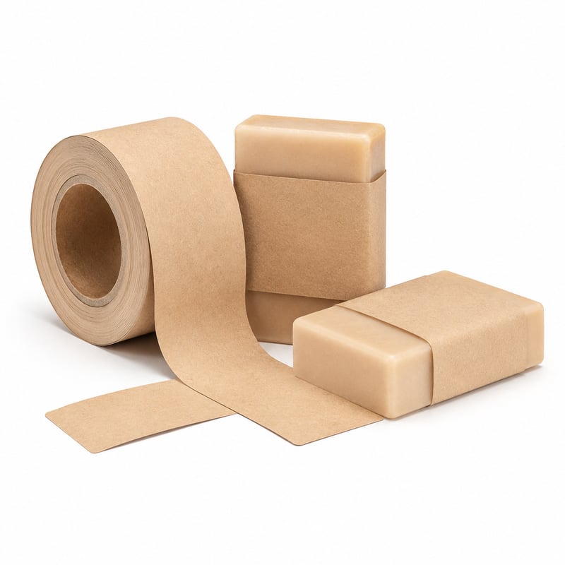 Étiquettes enveloppantes pour savons