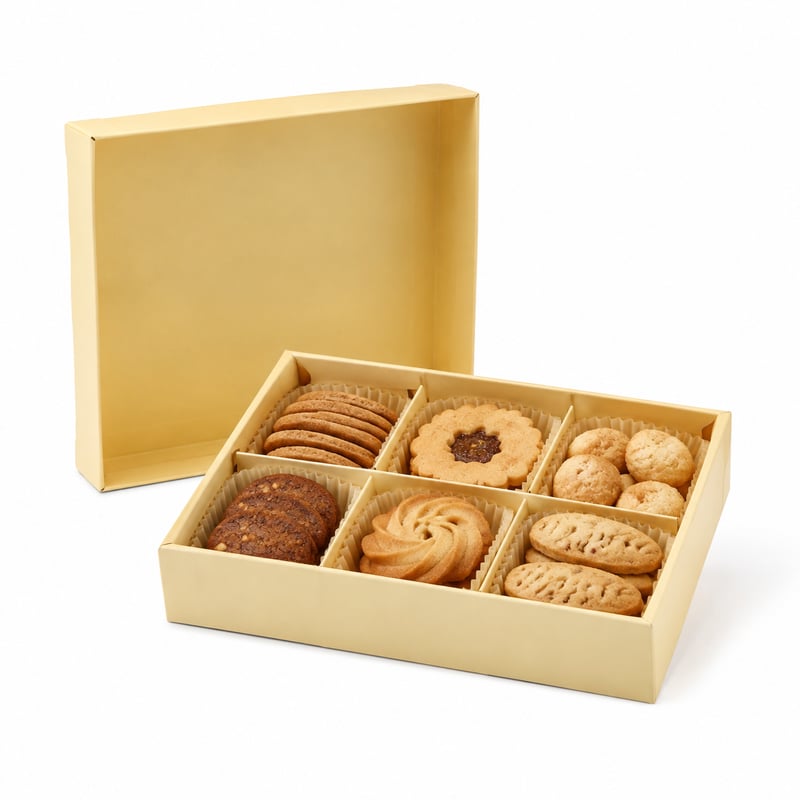 Boîte de sélection de biscuits