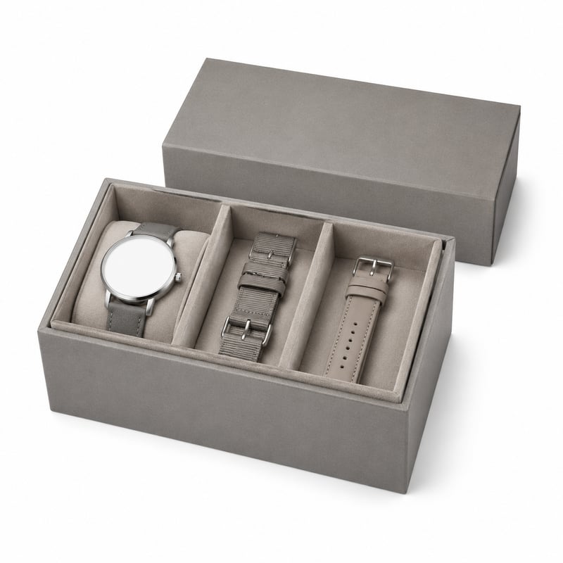 Boîte pour montre et bracelet