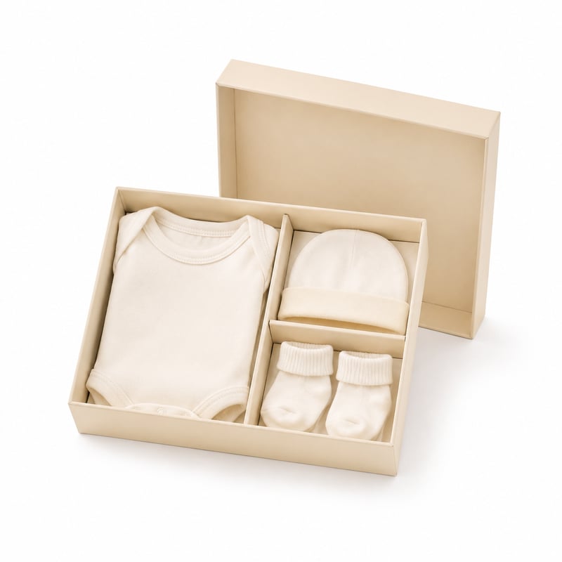 Boîte cadeau pour vêtements de bébé