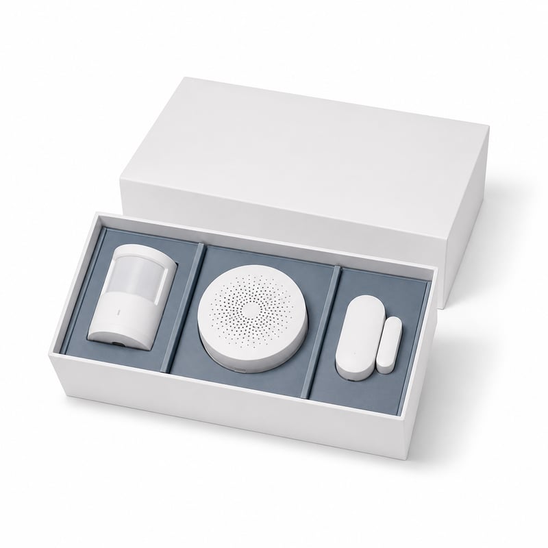 Boîte pour kit de maison connectée