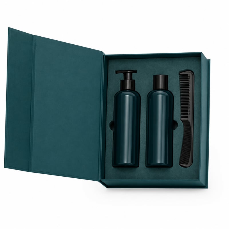Boîte magnétique soins capillaires