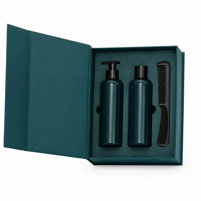 Boîte magnétique soins capillaires