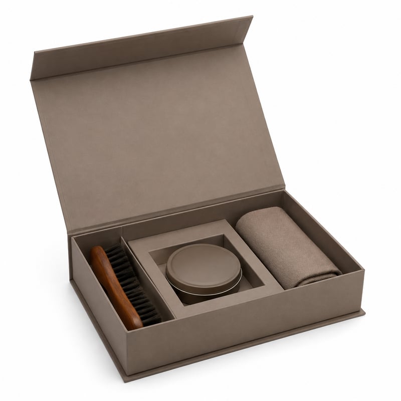 Boîte magnétique soins pour chaussures