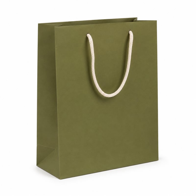 Sac en papier pour boutique de thé