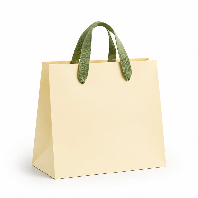 Sac en papier pour produits gastronomiques