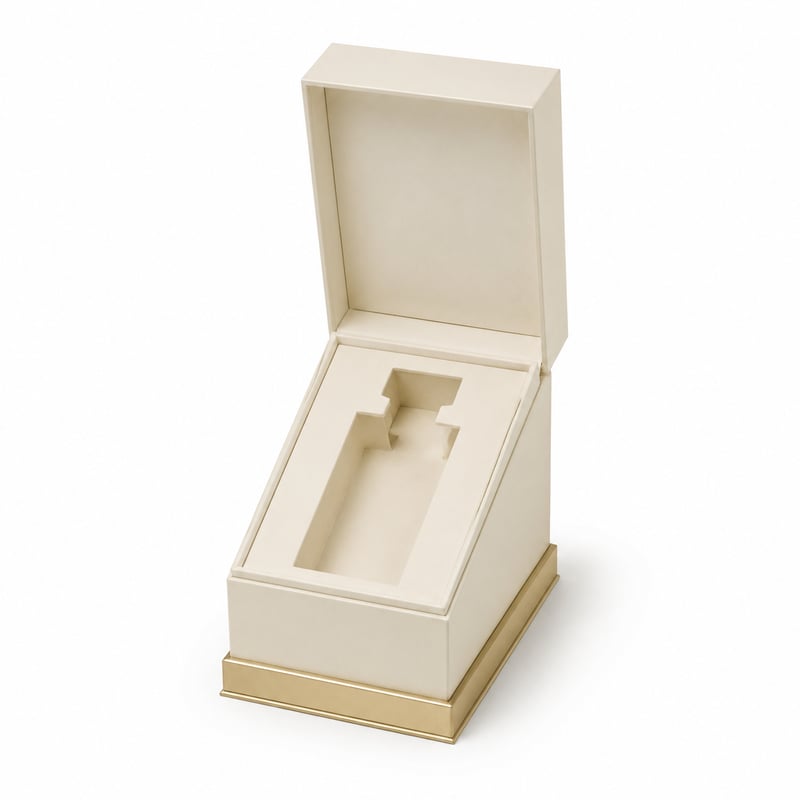 Boîte rigide à socle pour parfum