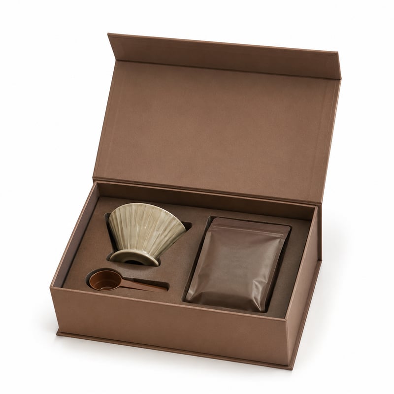 Boîte rigide pour cafetière