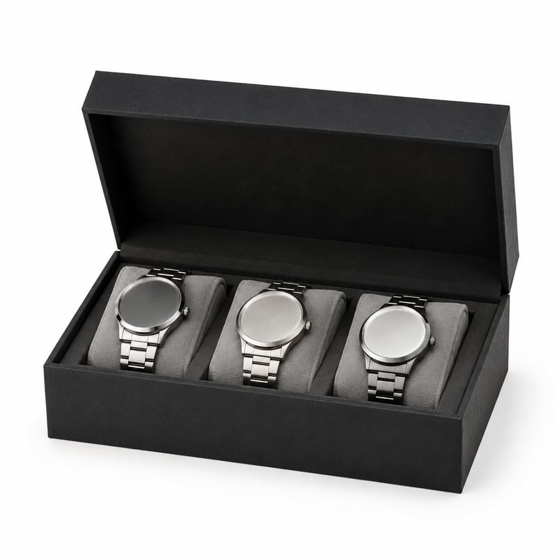 Boîte rigide pour collectionneur de montres