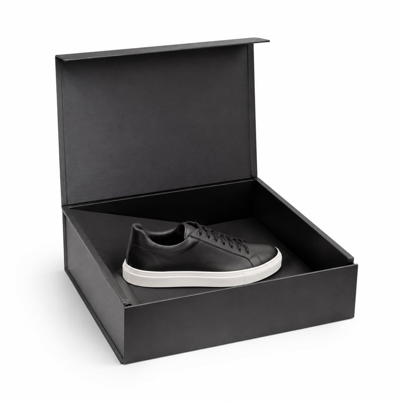 Boîte rigide pour présentation de baskets
