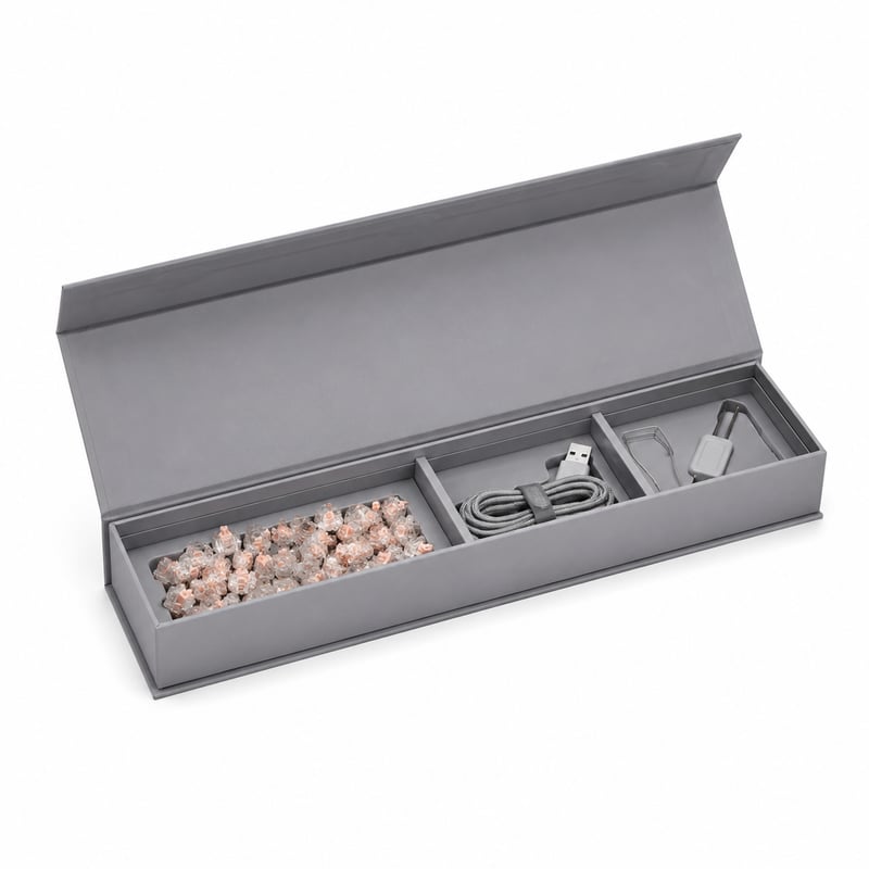 Boîte rigide pour accessoire de clavier
