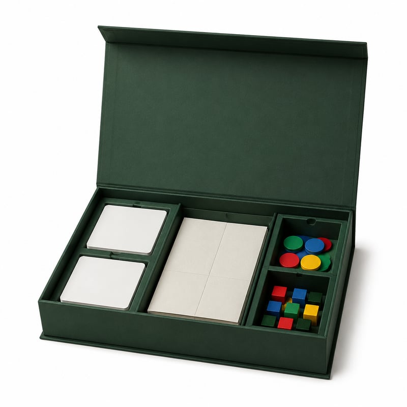 Boîte rigide pour jeu de société