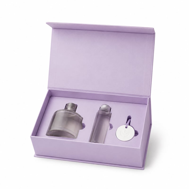 Boîte rigide pour parfum d’intérieur